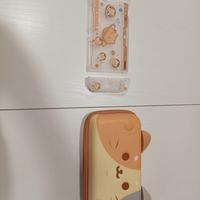 custodia per switch OLED con cover abbinata