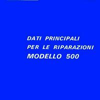 LIBRO DELLA FIAT 500 - 1968