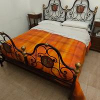 Letto ferro battuto completo di reti