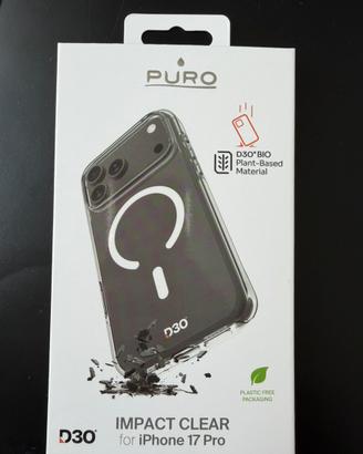 Cover Puro Iphone 17 pro D3O