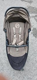 Duo Cybex + ovetto Cybex che si aggancia al passeg