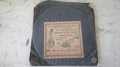 Disco 78rpm grammofono green verde zonofono 10