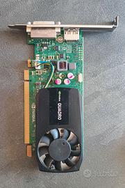 Scheda video professionale NVIDIA Quadro K620 2GB