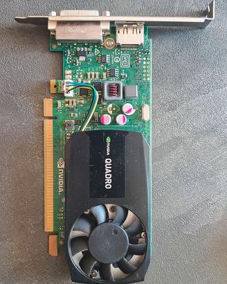 Scheda video professionale NVIDIA Quadro K620 2GB