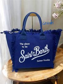 Borsa Saint Barth blu