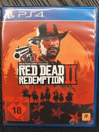 PS4 read dead redemption II 