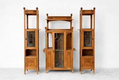 Tris mobili Liberty / Art Nouveau primi ‘900 