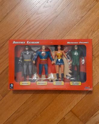 SET JUSTICE LEAGUE SUPERMAN WONDER WOMAN BATMAN