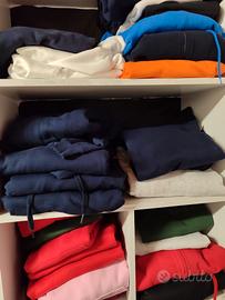 Stock di Felpe e Polo uomo donna bambino 