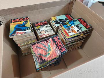 Lotto fumetti vintage originali Diabolik