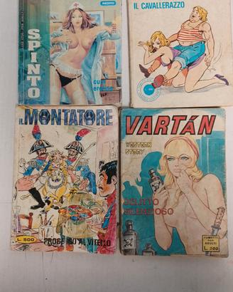 lotto fumetti erotici vintage
