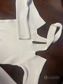 Maglia com scollo ad incrocio