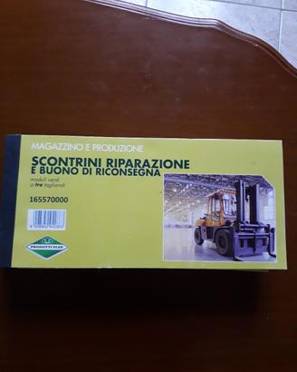 scontrini riparazione oggetti buffetti 