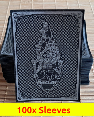 Dragon Shield - Sleeves 25° anniversario
