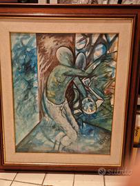 pittore M.Masci olio su tela