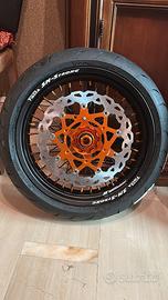 Cerchi  faba motard KTM + kit plug and play