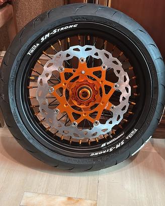 Cerchi  faba motard KTM + kit plug and play