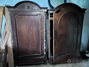 coppia di armadi d'epoca