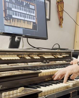 Tastiera 2 manuali per VST, AU, AAX organo Hammond