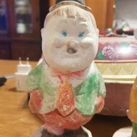 Statue di gesso di stanlio e olio