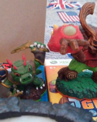 LOTTO SKYLANDERS - 5 Skylander + Giants XBOX 360
