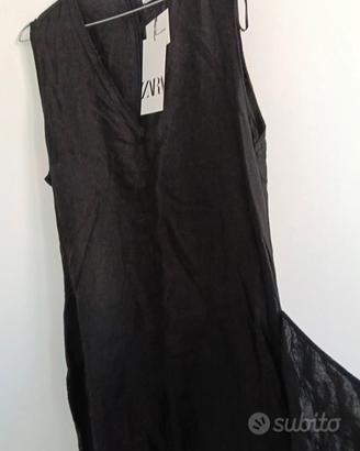 vestito nero  zara
