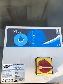 Quadro elettrico per avviamento motore monofase