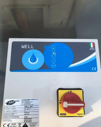 Quadro elettrico per avviamento motore monofase