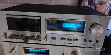 piastra deck registratore cassette pioneer ct-f600
