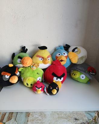 10 peluche Angry bird 