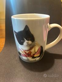 Tazza colazione gattino