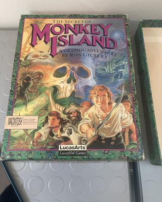 The Secret of Monkey Island per MacIntosh RARA CIB