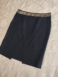 Gonna nera elegante donna xs 