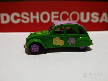 Modellino di Citroen 2CV Peace and love 1/43