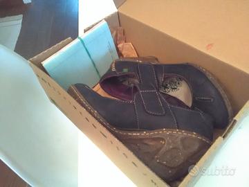 Scarpe donna tacco zeppa gomma El Naturalista