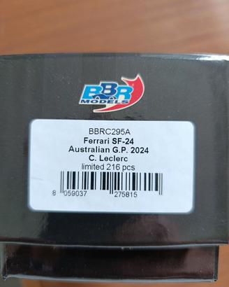Ferrari SF-24 BBR 1/43