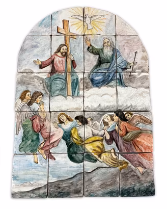 Santissima trinita mattonella