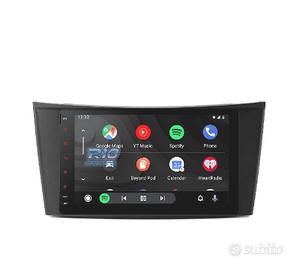 RADIO GPS ANDROID 10 PER MERCEDES CLS 05-06 E 02-0