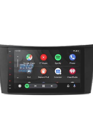 RADIO GPS ANDROID 10 PER MERCEDES CLS 05-06 E 02-0