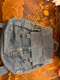 Borsa fatta a mano con jeans