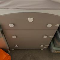 Kit fasciatoio e Lettino Marca: Cuoricini