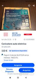 Cavo ricarica EV Masterplug 10m Tipo 2