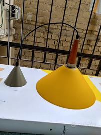 Lampadario giallo