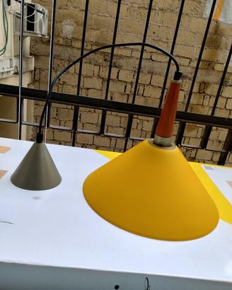 Lampadario giallo