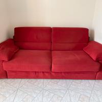 Divani e divani divano letto stile moderno rosso