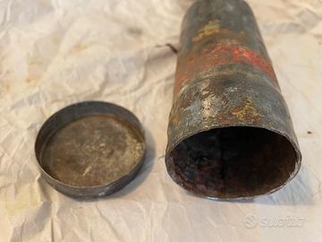 Vasetto in ferro inglese, inerte, 2” WW2