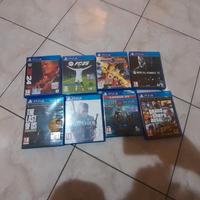 play station 4+ due controller+8 giochi