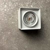 Faretto da incasso a soffitto a LED 9W quadrato