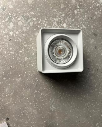 Faretto da incasso a soffitto a LED 9W quadrato