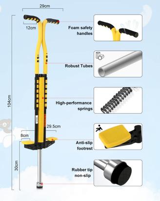 Pogo stick - giocattolo per saltare